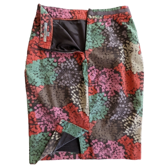 Boden Dandelion Print Pencil Skirt Size 8 Long - Picture 3 of 7